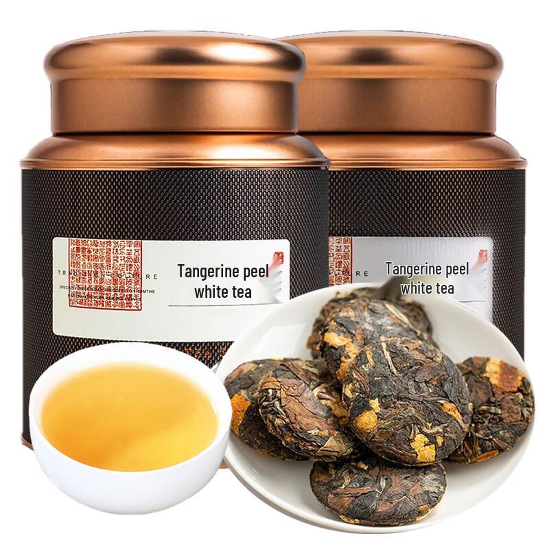 Ludao Meng Fuding Aged White Tea with Tangerine Peel (Shoumei)