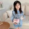 Adorable Girls Shoulder Bag With Bowknot Design Cute Cartoon Style For Kids