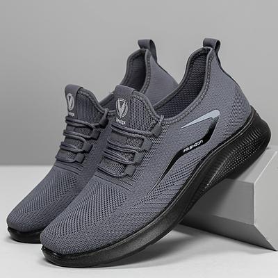 Shoes Men's 2025 Spring New Casual Non-slip Breathable Sports Shoes Fashionable Versatile and Comfortable Men's Single Shoes