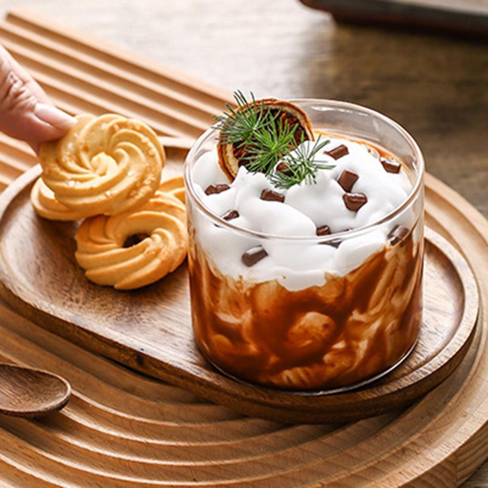 Bandeja de Madeira Oval Bandeja de Madeira de Acácia Prato de Sobremesa de Madeira Prato de Bolo