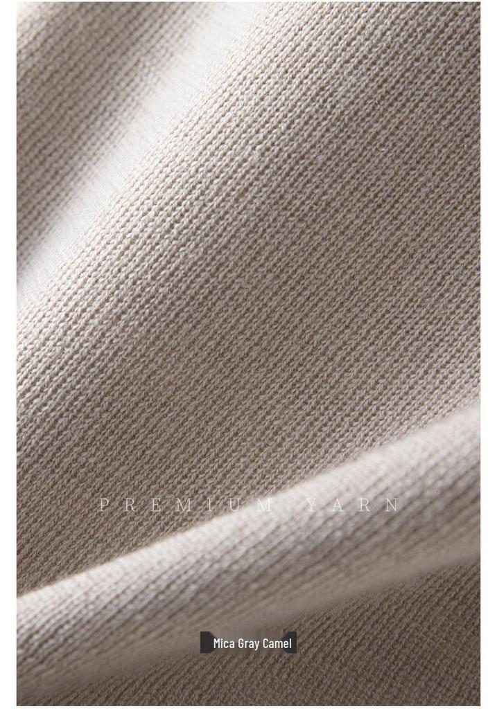 Women's Machine Washable 100% Yangzi Fine Wool Slim Fit High Neck Knitwear Sweater