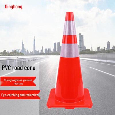 Cono de Seguridad Vial Reflectante de PVC