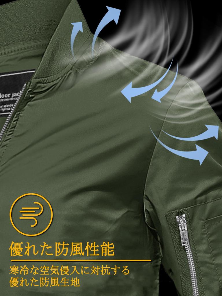 Water Stadium Casual Long OD M [TACVASEN] Herrenjacke, abweisend, winddicht, Outdoor, stylisch, Oberbekleidung, Pullover, Pullover, Klettern, einfarbig, Herbst,