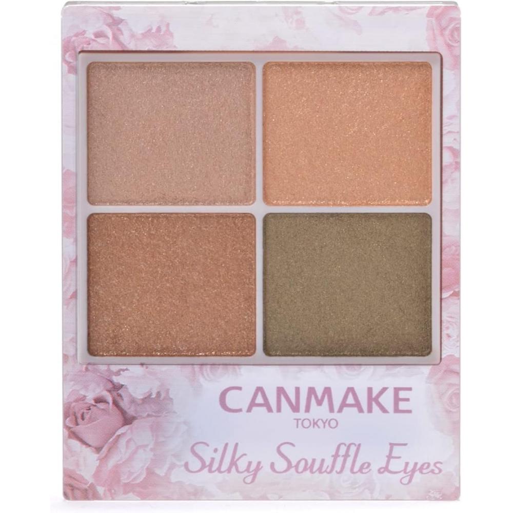 

Canmake Silky Sflare Eyes 09 Urban Khaki High Color Gloss 4 цвета теней для век 1 x 1