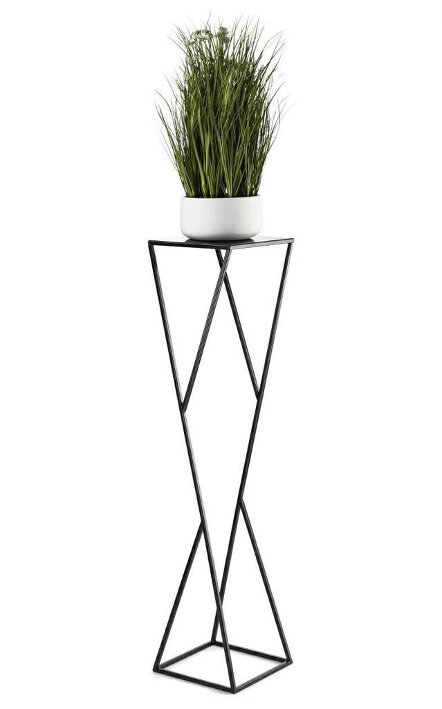 Modern Loft Black Flower Stand 100 Cm