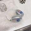Applicable Apple headset AirPods max earphone cover transparent painted cartoon Stitch protective case cute