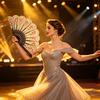 Vintage Flower Folding Fan Decorative Hand Held Fan with Plastic Ribs Portable Dance Wedding Party Fan Women Birthday Gift