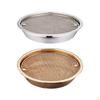 Oil Drain Rack Baking Sheet Pan Mesh Strainer Filtration Tray Fried Food Container for Barbecue