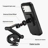 Shockproof Waterproof Magnetic Phone Holder for Scooter & Motorcycle - Rainproof & Adjustable, Ideal for Food Delivery Riders.
