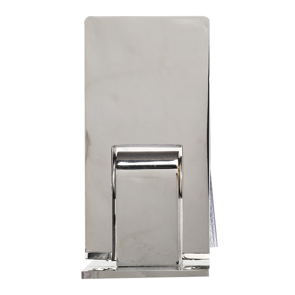 90 Degree Bathroom Door Clip Stainless Steel DoubleSided Shower Glass Door Clamp Holder for Home