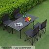 Sturdy Outdoor Folding Table and Chairs Set for Camping, Picnic, and BBQ