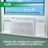 Insulation Side Panels 2 Pieces Window Air Conditioner Insulation Foam Panels Heat And Draft Insulating Tool With Top Sealing