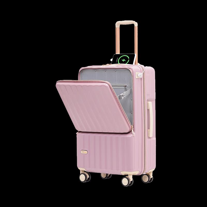 TOBOOG Hardside Luggage with Spinner Wheels and TSA Lock