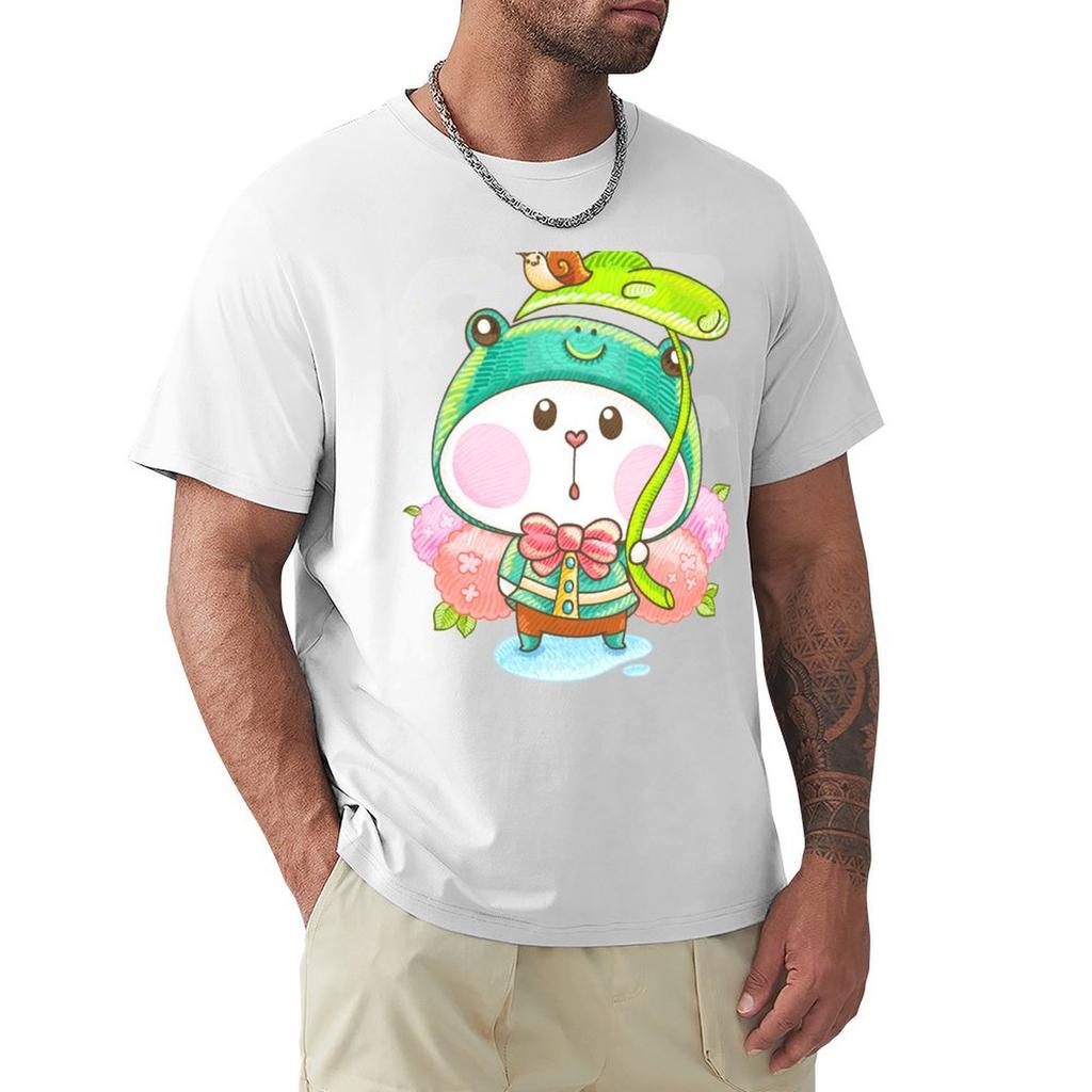Rainy Puffy Bear TShirt Casual Everyday Wear TShirt