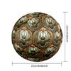 Jungle Beetle Emblem Round Football Size 5 Adult Ball Suitable for Training Matches and Outdoor Team.