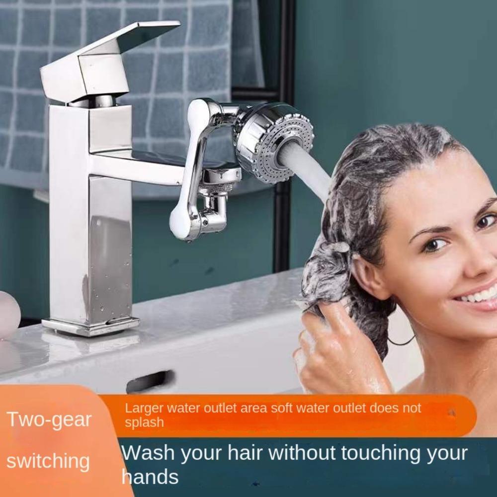 Buy Rotatable Bubbler Head 1080° Antisplash Bathroom Tap Aerator