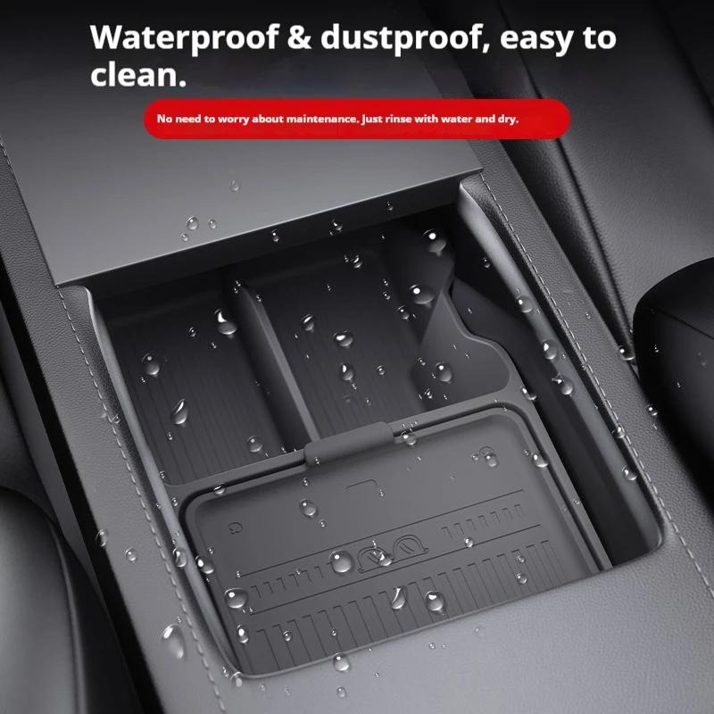 Suitable for Tesla Model Y Armrest Box Storage Box Car Storage Car Accessories Modification Car Accessories