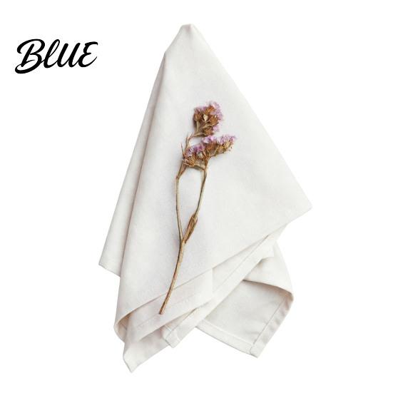 Durable Cloth Napkins Rustic Napkin 16 Inch Solid Color Linen Machine Exquisite Washable