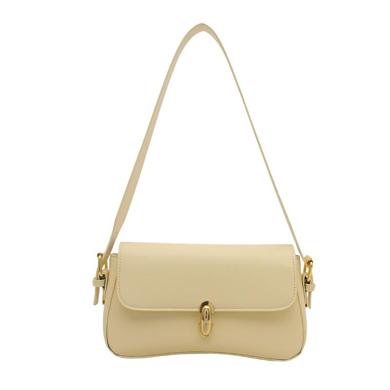 Niche underarm bag women's new summer women's bag trendy and beautiful fashion shoulder bag lock small square bag