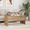 Artisan Oak Coffee Table 102 x 50.5 x 46.5 cm Engineered Wood