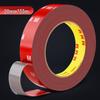 Gray Acrylic Foam Double-Sided Tape: High/Low Temp & Waterproof for Cars, Metal, & Nameplates