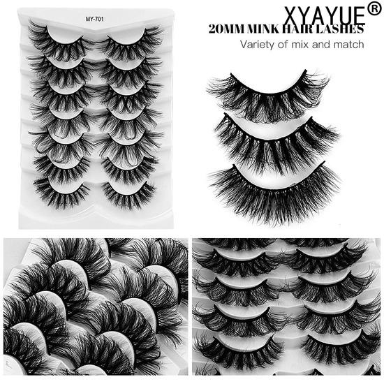 7 Pairs  Lashes Mink Individual Lashes Magnetic Lashes Lashes Extension Lashes That Look Like Extensions Lashes Extension Hk  Lashes Natural Look