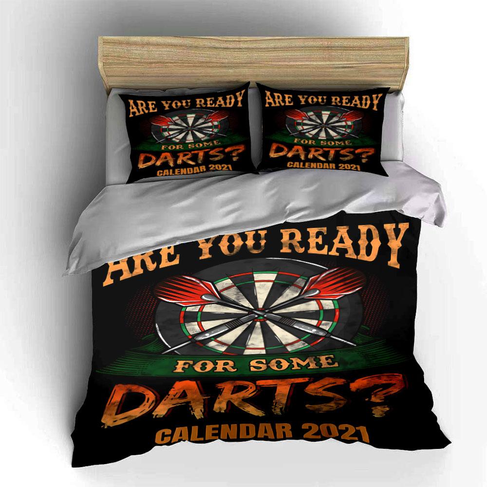 Dartboard with Crossed Darts. Bedding Sets Duvet Cover Sets Duvet Covers Pillowcases(1*Duvet Cover 2*Pillowcases Without Duvet Insert)