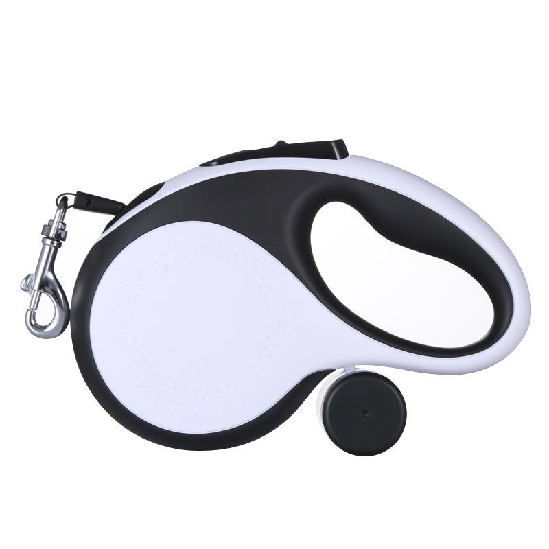 

Выдвижной поводок для собак Прочный поводок для выгула собак Подходит для собак и кошек очень крупных пород со съемным дозатором и мешками для какашек Сверхмощный 8 Meter（30-50 Kg Pet) белый