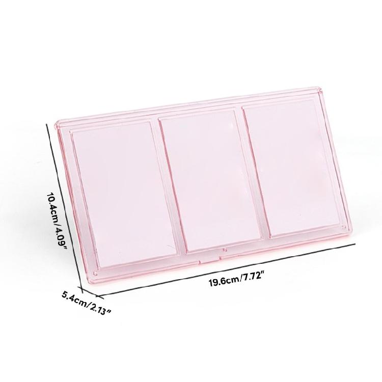 Practical Transparent 3inch Instant Camera Photo Frame Holder Organizer Box