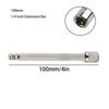Extender Bar Sleeve Wrench Silver Sliding Rod Wrench