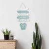 T02C!Wooden Wall Decorative Sign Beach Plaque Door Decor Hanging Wall Sign Decoration-Happiness Is Barefoot ON The Beach