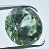 Bluish Green Real Sapphire 17.10 Ct Natural Round Cut Loose Gemstone CERTIFIED