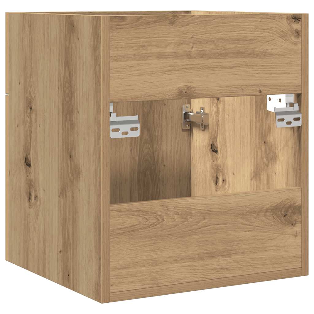 Vidaxl Waschbeckenunterschrank, Artisan-Eiche, 41x38,5x46 cm