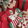 Damen Flauschige Cartoon Plüsch Weihnachtsstrümpfe - Warmer Korallenfleece, Nicht fusselnd, Gemütliche Schlaf-Boden-Socken