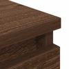 TV Stand in Brown Oak Look 40 x 35 x 54 cm Engineered Wood