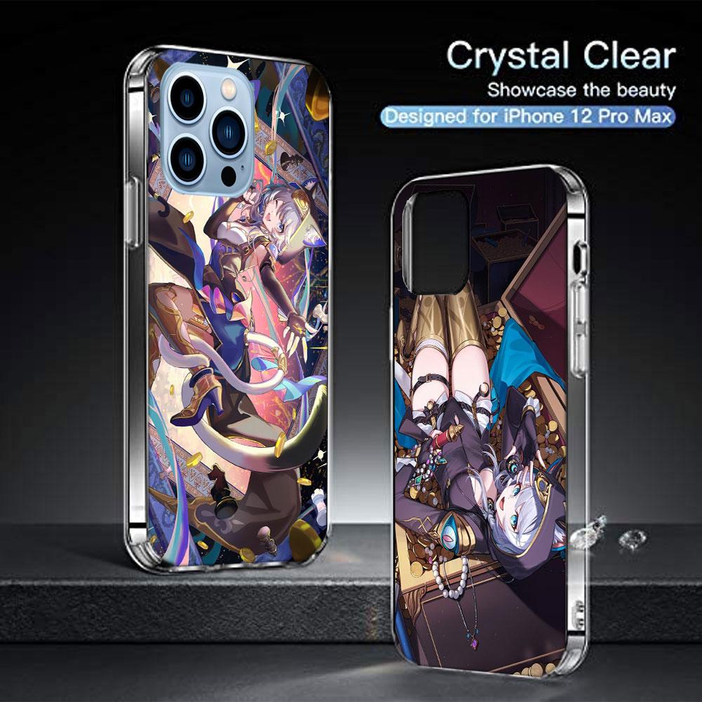 Honkai Star Rail Cipher Cases Phone Case For Iphone 17E 16E 17 Air 16 Pro Max 15 Pro 14 Plus 11 13 12 Mini Cover Cases Compatibl
