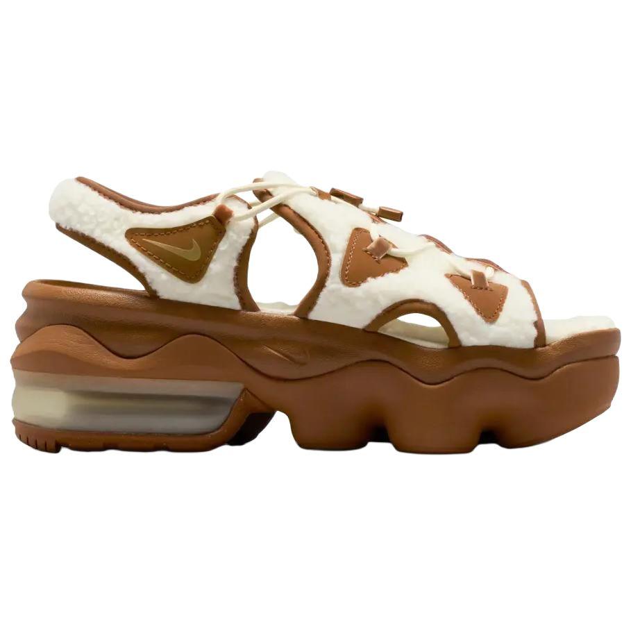 Nike Air Max Koko Sandál Se "Kožešina/Hnědá" Pohodlné Měkké Plážové Sandály Dámské sandály Bílá HV8558-200