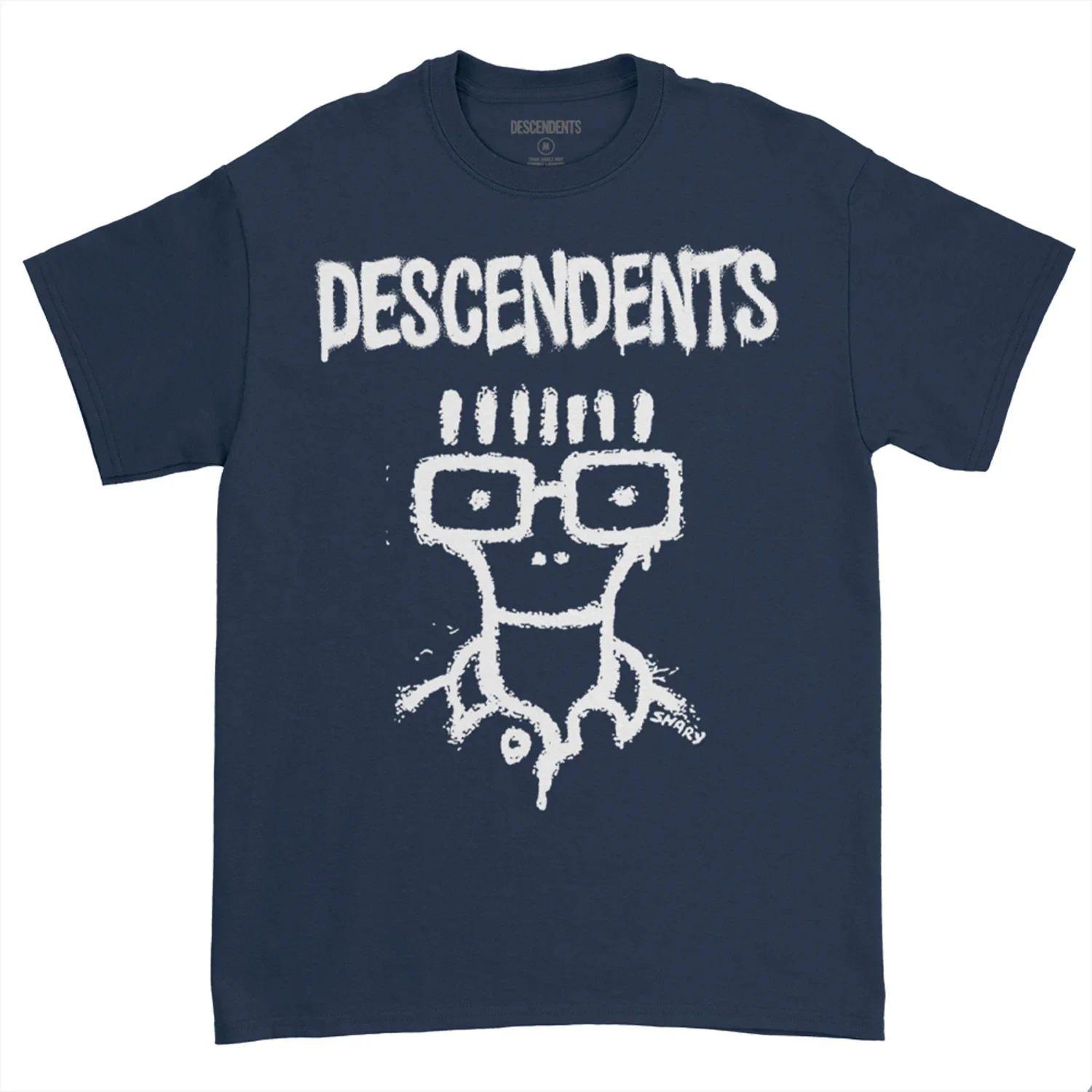 

Fashion Sports Tops Print T-shirt Descendents Band T Shirt Aesthetic Tees Y2k Punk Rock T-shirt Casual Loose Clothing Unisex S разноцветный