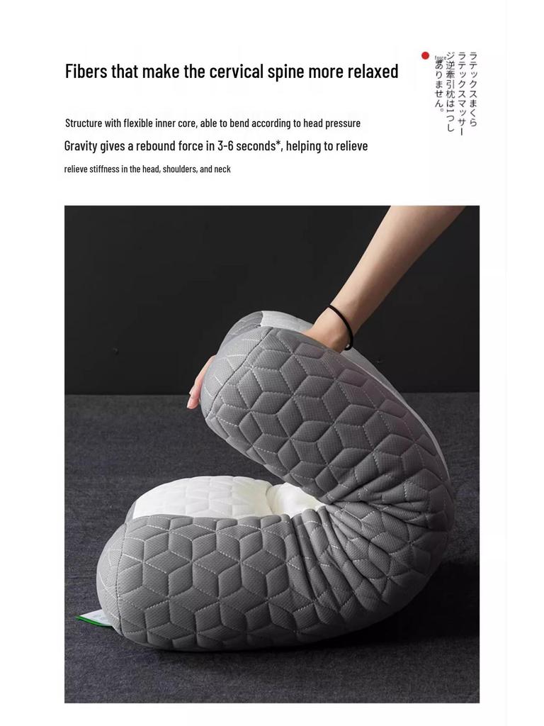 Cervical Spine Support Sleep Pillow for Home & Dormitory