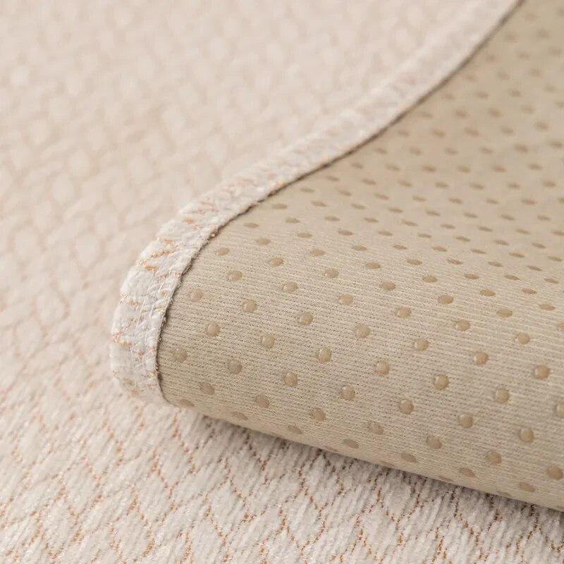 Non-Slip Sofa Cushion Towel Cream Ins Chenille Light Luxury Texturing Living Room Sofa Cushion Sofa Cover
