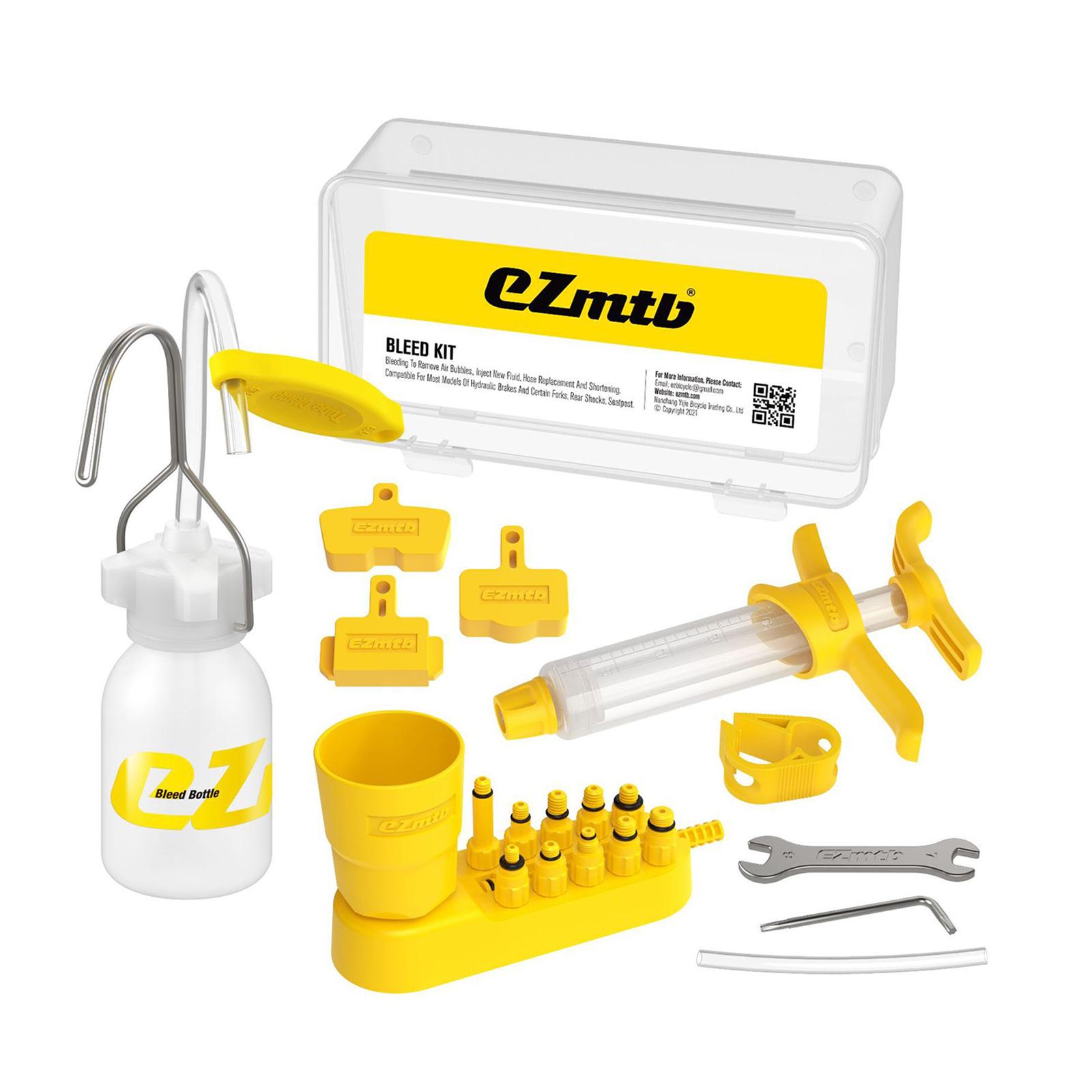 

Bicycles Brake Bleed Kits Bike Mineral Oil Hydraulic Disc Professional Tool Set Road Bike Oil Mineral Brake Change Kits