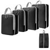 Compressible Travel Storage Bag Set: Large Capacity Suitcase Organizers & Digital Accessories