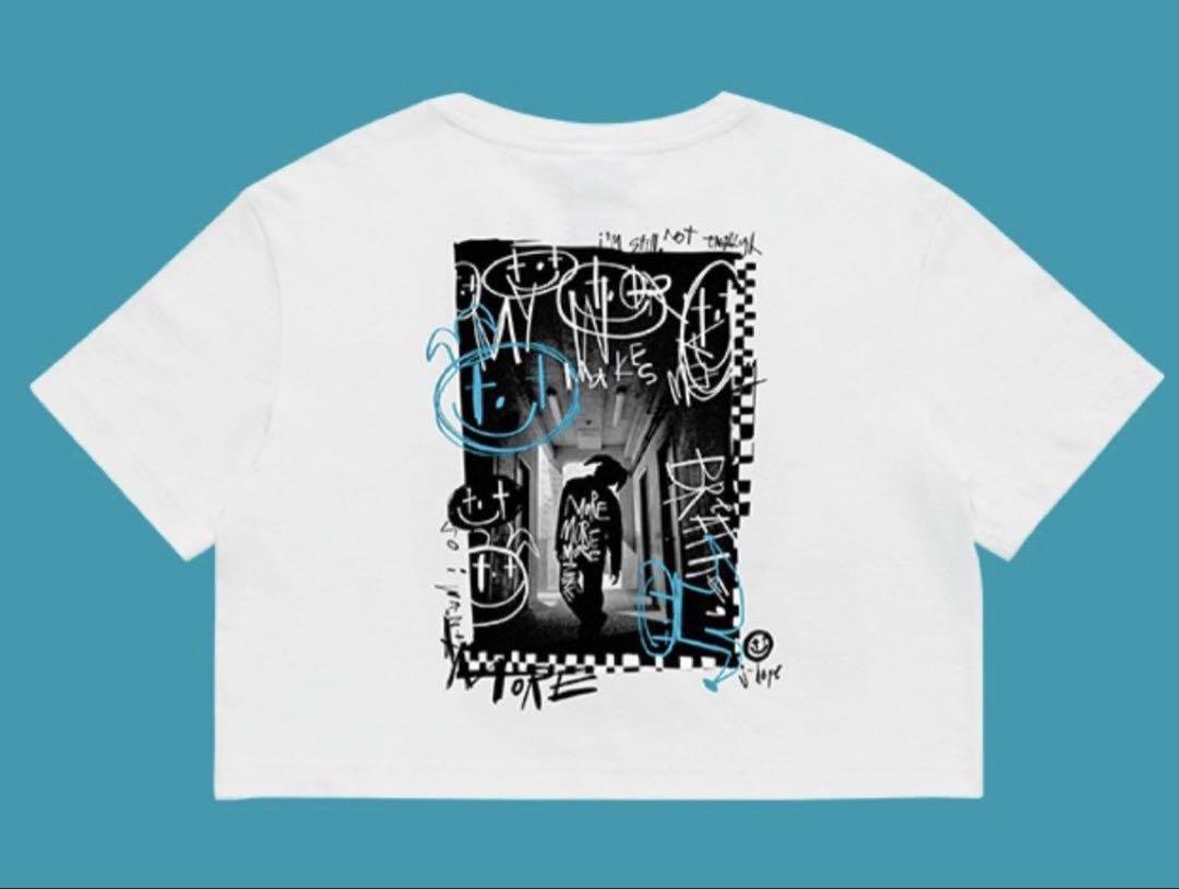 

[Б/У] BTS Jack In The Box КРОП-ФУТБОЛКА j-hope