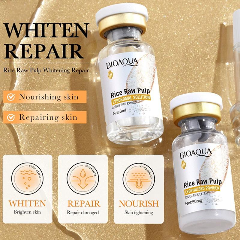 

A Box Of Rice Puree Whitening And Repairing Freeze-Dried Powder Set, Which Penetrates And Nourishes, Repairs Damaged Skin Textur
