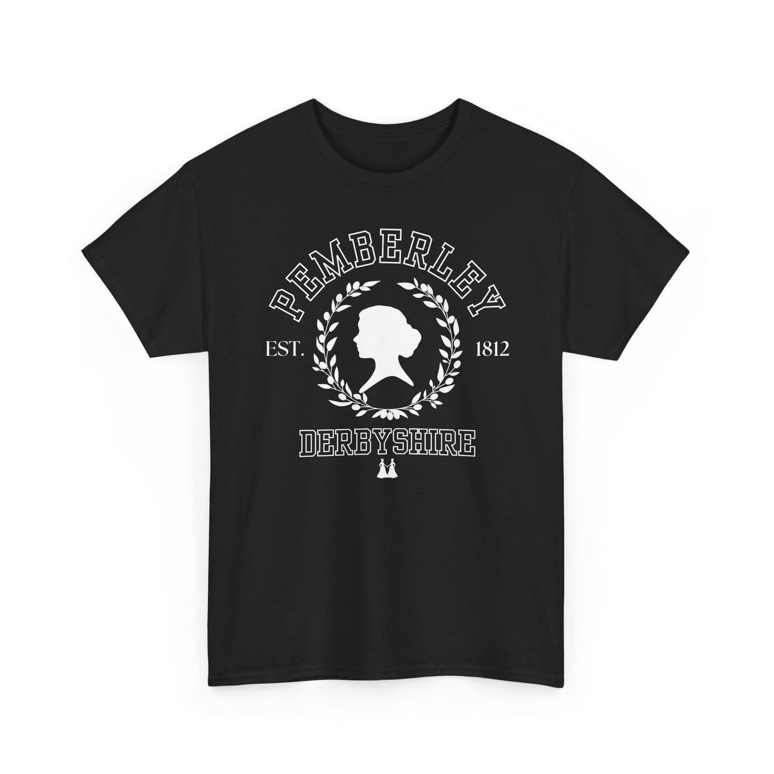 Pemberley Varsity Tee | Pride and Prejudice, Jane Austen Pride, Regency Novel Shirt S