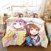 Anime Girls The Demon Girl Next Door Bedding Set Boys Girls Twin Queen Size Duvet Cover Pillowcase Bed Kids Adult Home Textile