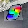 1PC Arabic Numerals Laser Motorcycle Stickers Waterproof for Motorbike Front Fairing Helemt Fender Scooter Bicycle Vinyl Decals