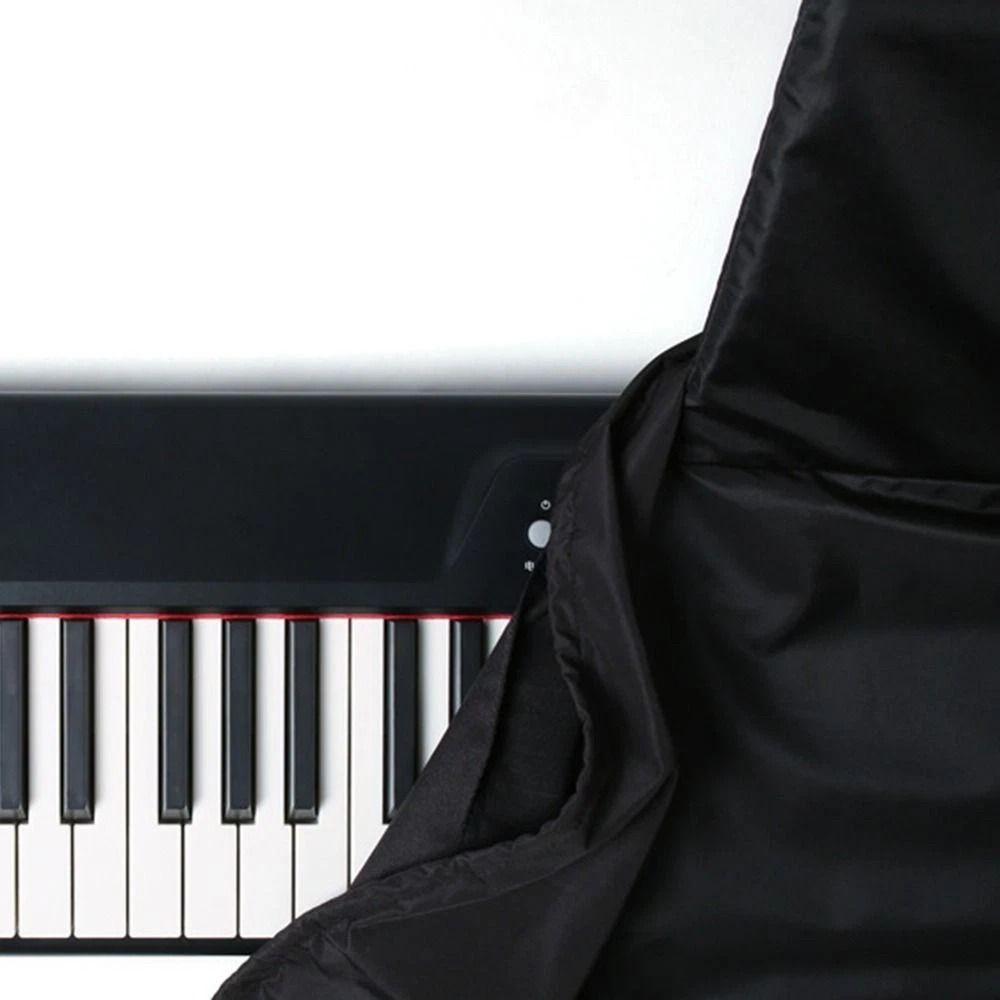 New Elastic Electronic Piano Dust Cover Drawstring 61/88 Keys Keyboard Cover Breathable Dustproof Piano Protective Cover