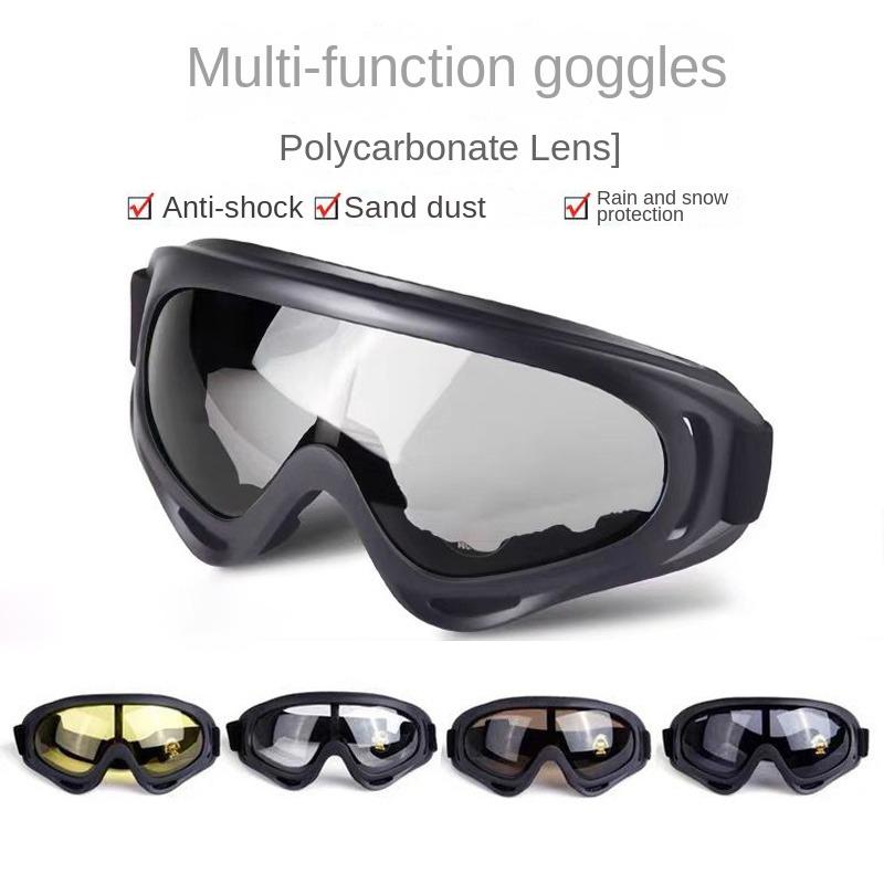 Military Tactical Glasses Outdoor Goggle Dust Splash Proof Motorcycle Ski Hike Men Eyewear Accessories