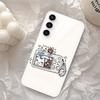 INS Cute T-Toro Inoue-S Cat Phone Case For Samsung Galaxy S25 S24 S23 S22 S21 FE Ultra Plus A32 A53 A13 A31 Soft Cover
